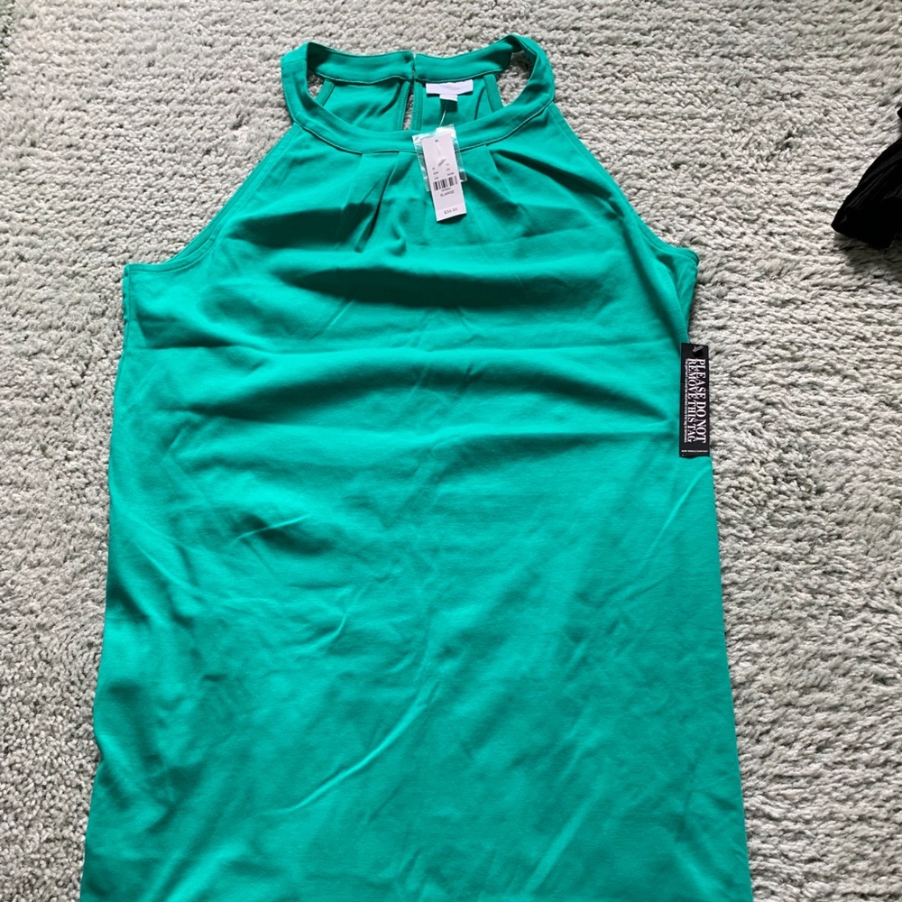 Comfortable green summer dress